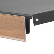 Cenovková lišta „DBR 39” s designem dřeva