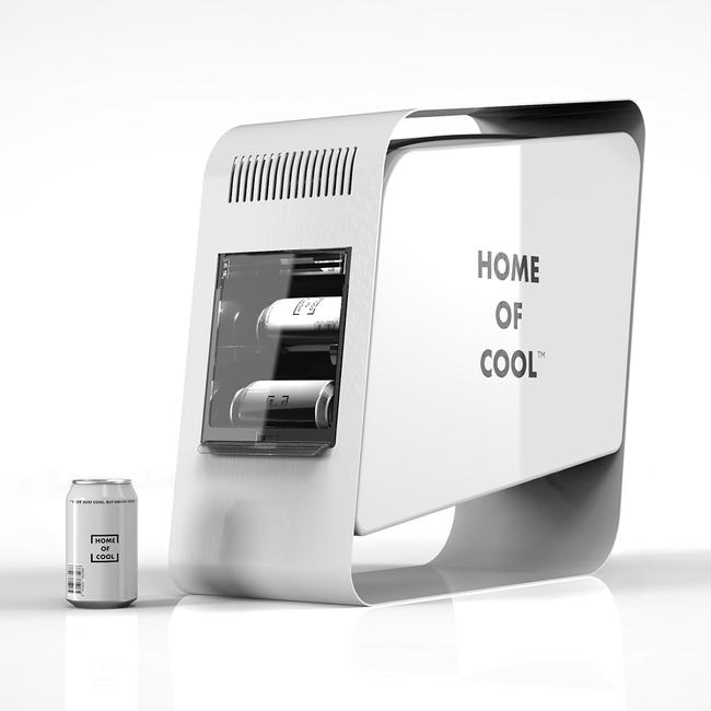 POS Cooler „Home of Cool“, chladící regál