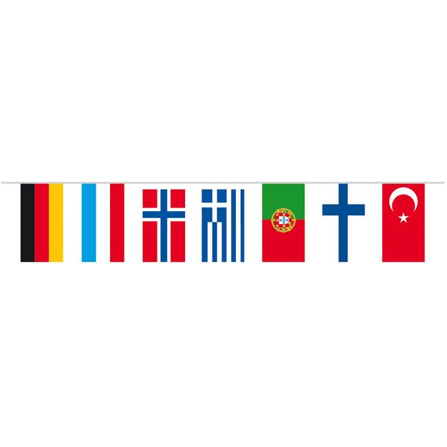 Vlajkový řetěz "Státy"