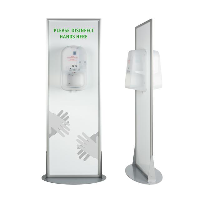 Hygienická stanice „Multi“ oboustranná s dezinfekčním přístrojem Steripower
