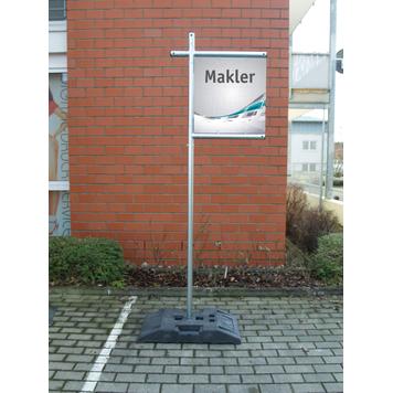 Zásuvný systém bannerových rámů „Broker”, ocel