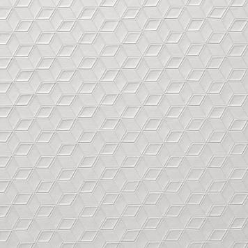 FlexiDeco-Stylepad / Vinyl, Kostková struktura perleťově šedá