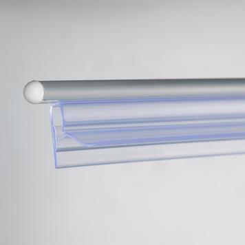 Magnetický držák banneru s upínacím profilem